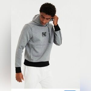 American Eagle Men’s Hoodie Gray Size XS